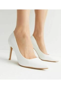 New Look Court - Escarpins À Talons Hauts - White