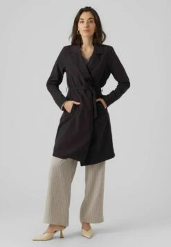 Vero Moda Mantel - Trench - Black