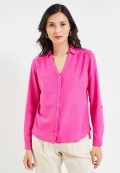 Manches Longues - Chemisier - Rose