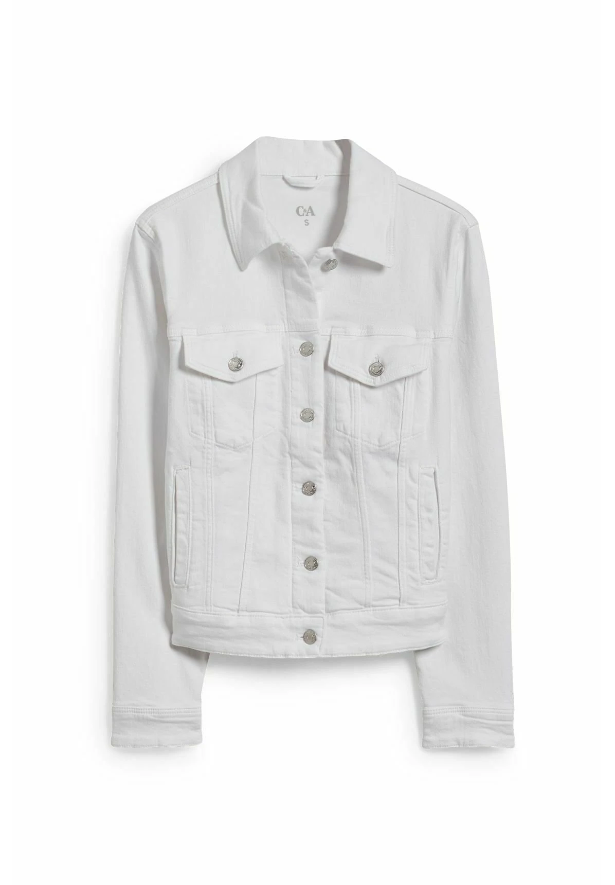Veste En Jean - White 3 Veste En Jean - White