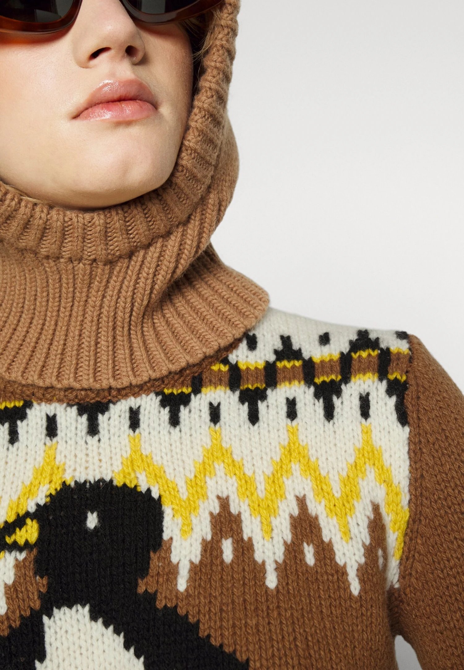 Coach Intarsia Ski Sweater - Pullover - Saddle 8 Coach Intarsia Ski Sweater - Pullover - Saddle â Image 6