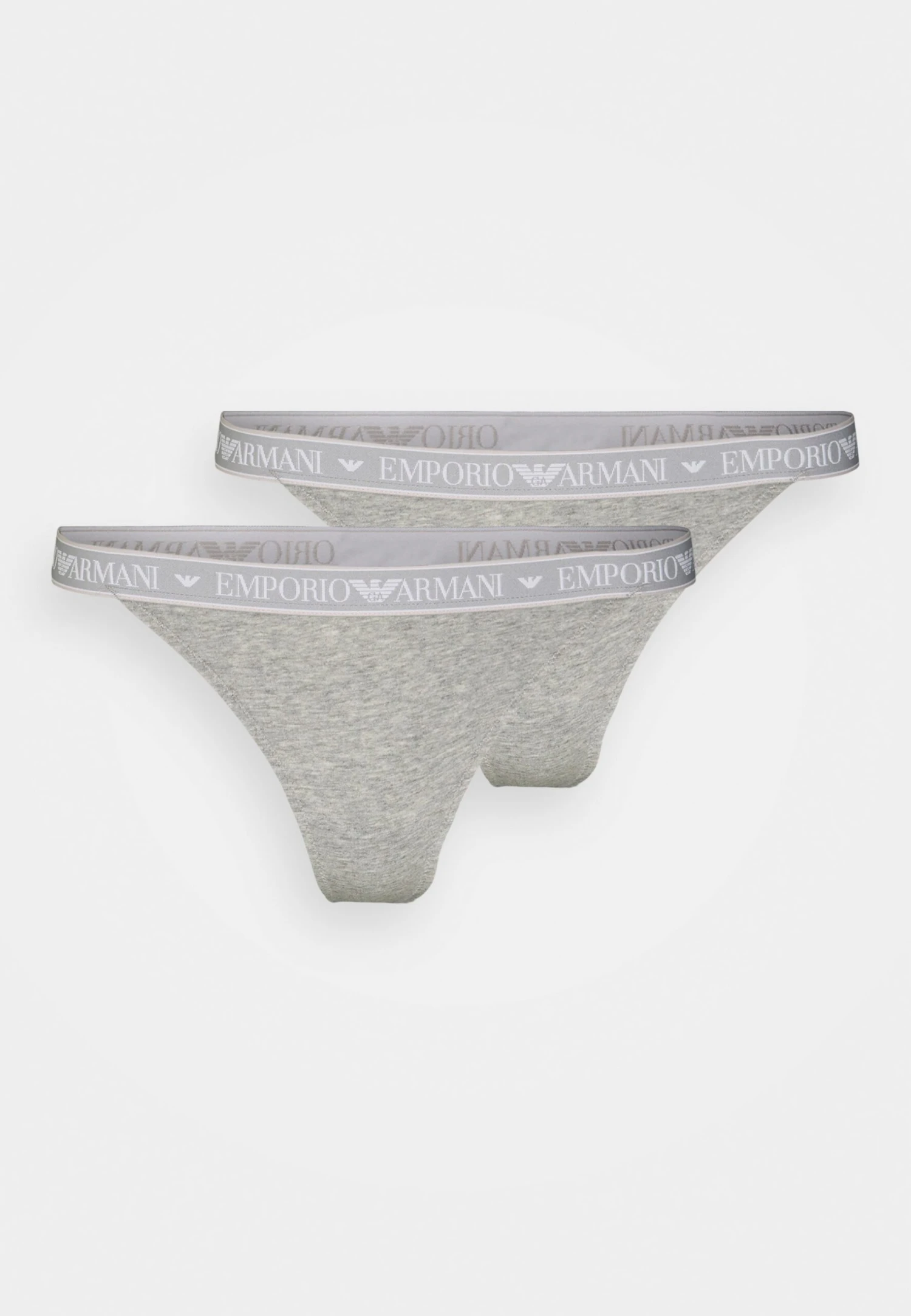 Emporio Armani Thong Iconic Logoband 2 Pack - String - Light Grey Melange 6 Emporio Armani Thong Iconic Logoband 2 Pack - String - Light Grey Melange – Image 4