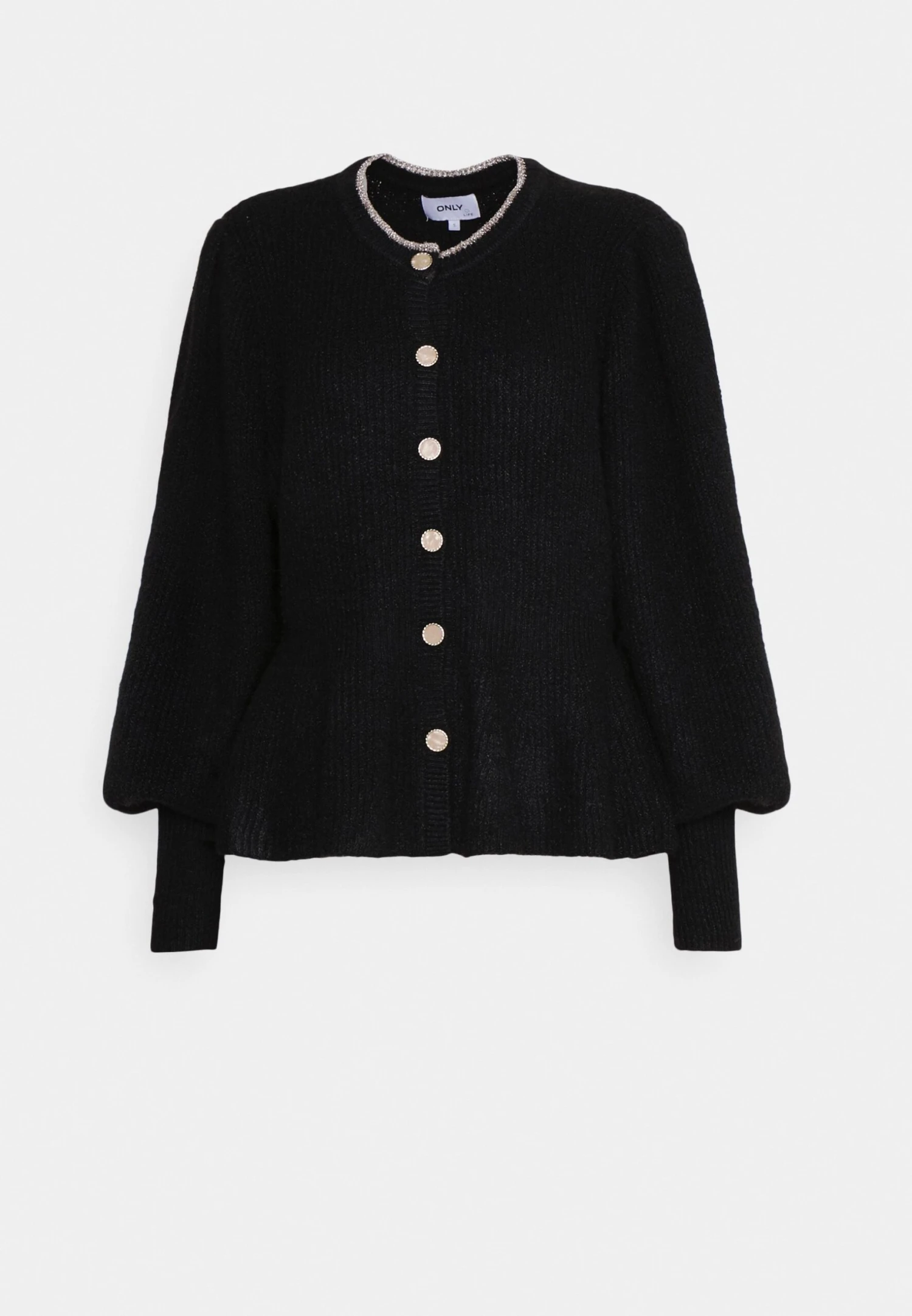 ONLY Onlrio Life Cardigan - Gilet - Black Glitter 8 ONLY Onlrio Life Cardigan - Gilet - Black Glitter – Image 6