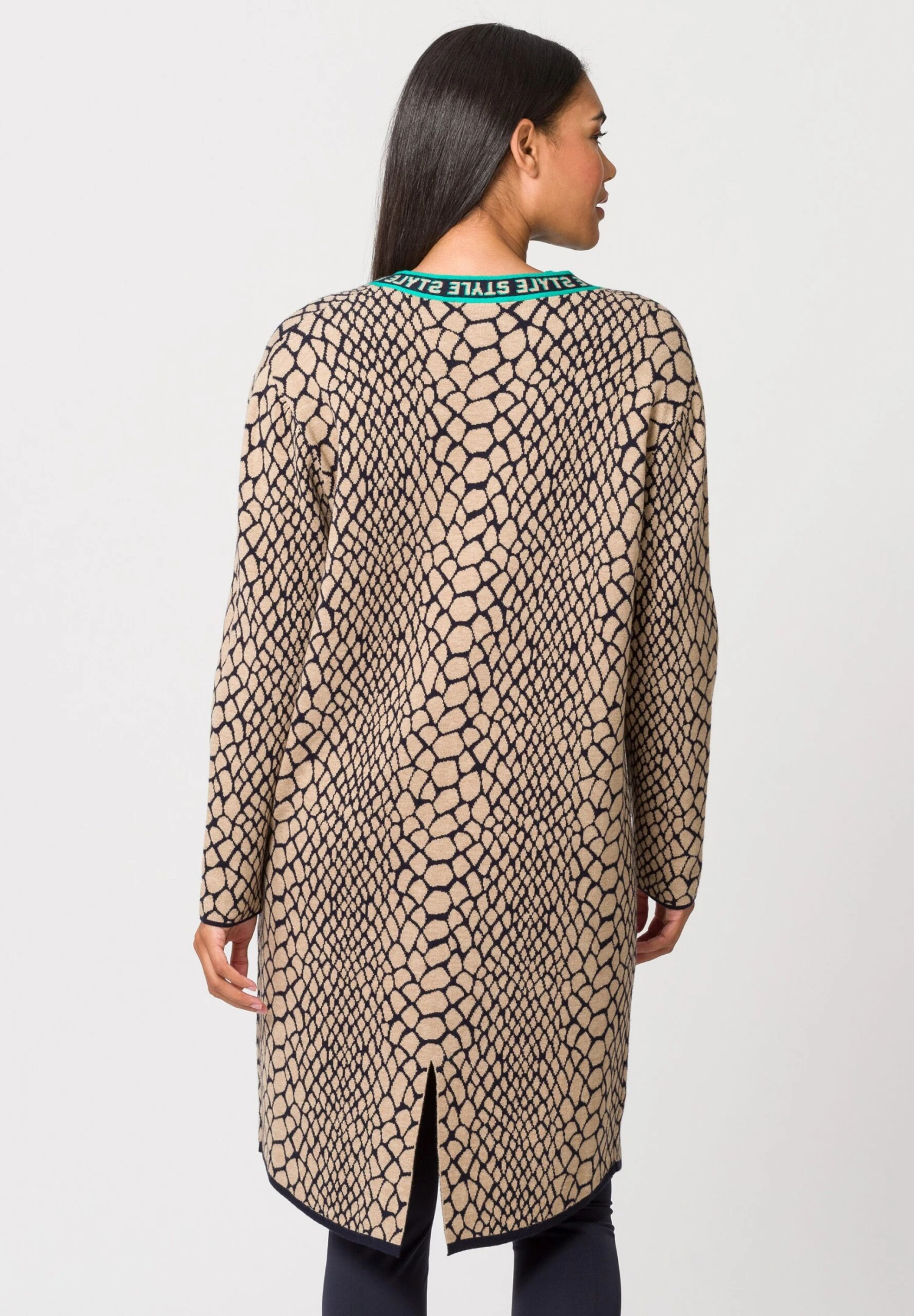 Long 1/1 Ärmel New Spirit - Gilet - Beige Deep Sea Smaragd 5 Long 1/1 Ärmel New Spirit - Gilet - Beige Deep Sea Smaragd – Image 3