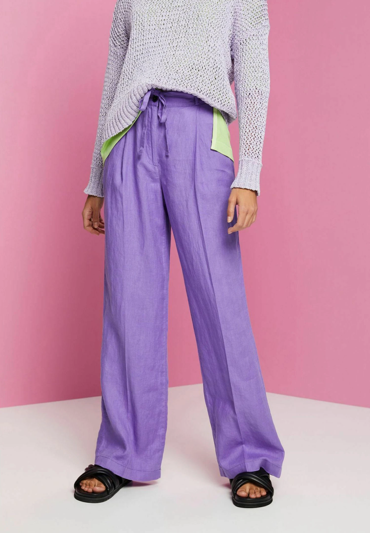 ESPRIT Length Service - Pantalon Classique - Purple 6 ESPRIT Length Service - Pantalon Classique - Purple â Image 4