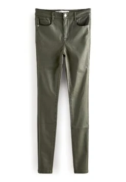 Next Coated - Jeans Skinny - Green -Next Soldes cbba5f0408e74c82aab4c7d9607de6bd
