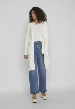 Vila Viril L/S - Noo - Gilet - White Alyssum