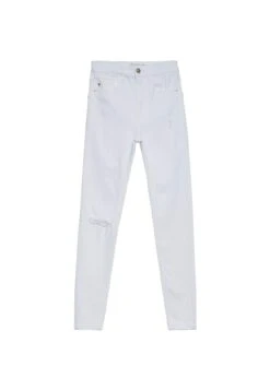 Stradivarius Regular Waist - Jeans Skinny - White 13 Stradivarius Regular Waist - Jeans Skinny - White -Next Soldes cbe75d42febb48528b1a910f405d438e