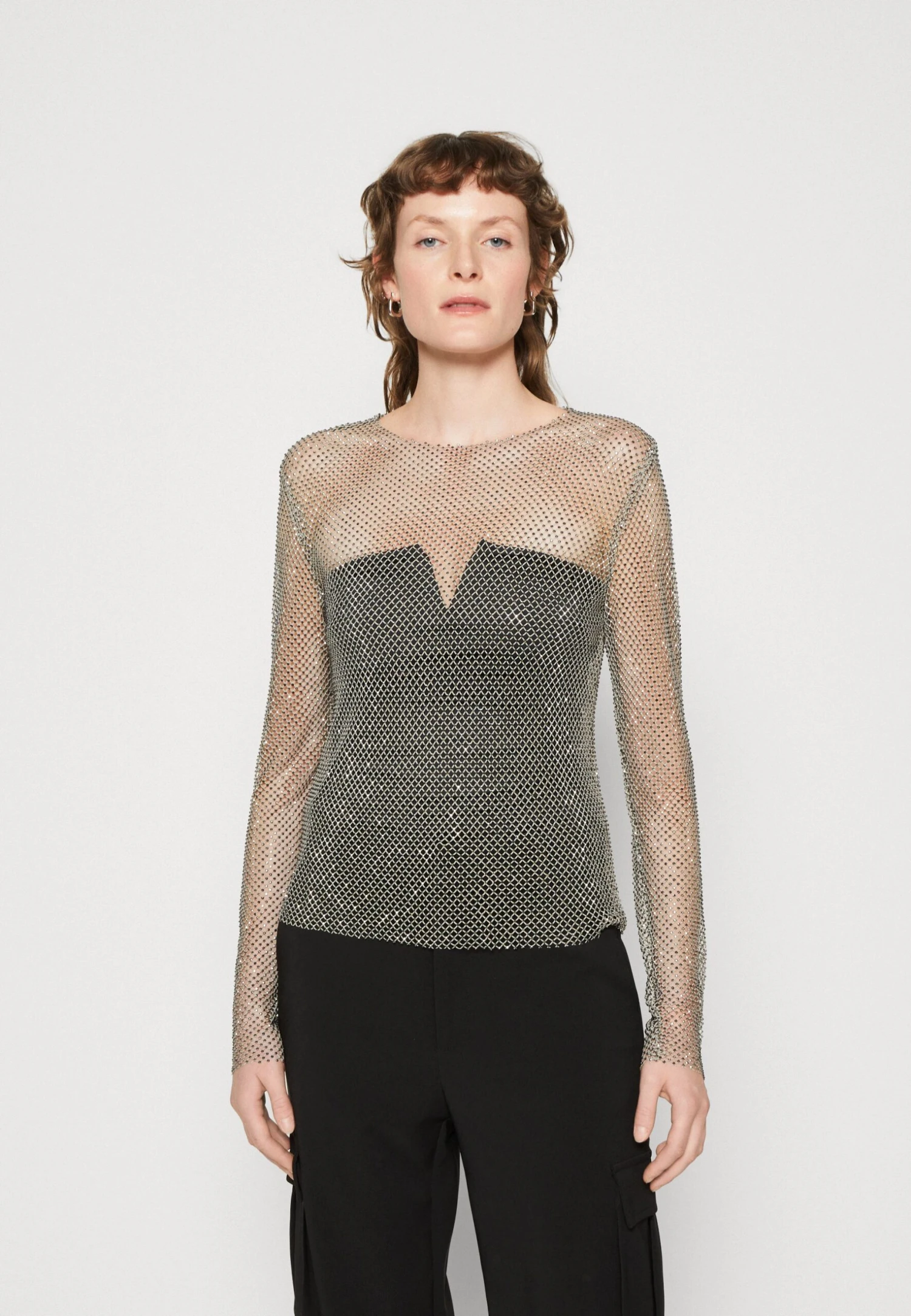 SAMSØE SAMSØE Magda - T-Shirt À Manches Longues - Light Grey 3 SAMSØE SAMSØE Magda - T-Shirt À Manches Longues - Light Grey