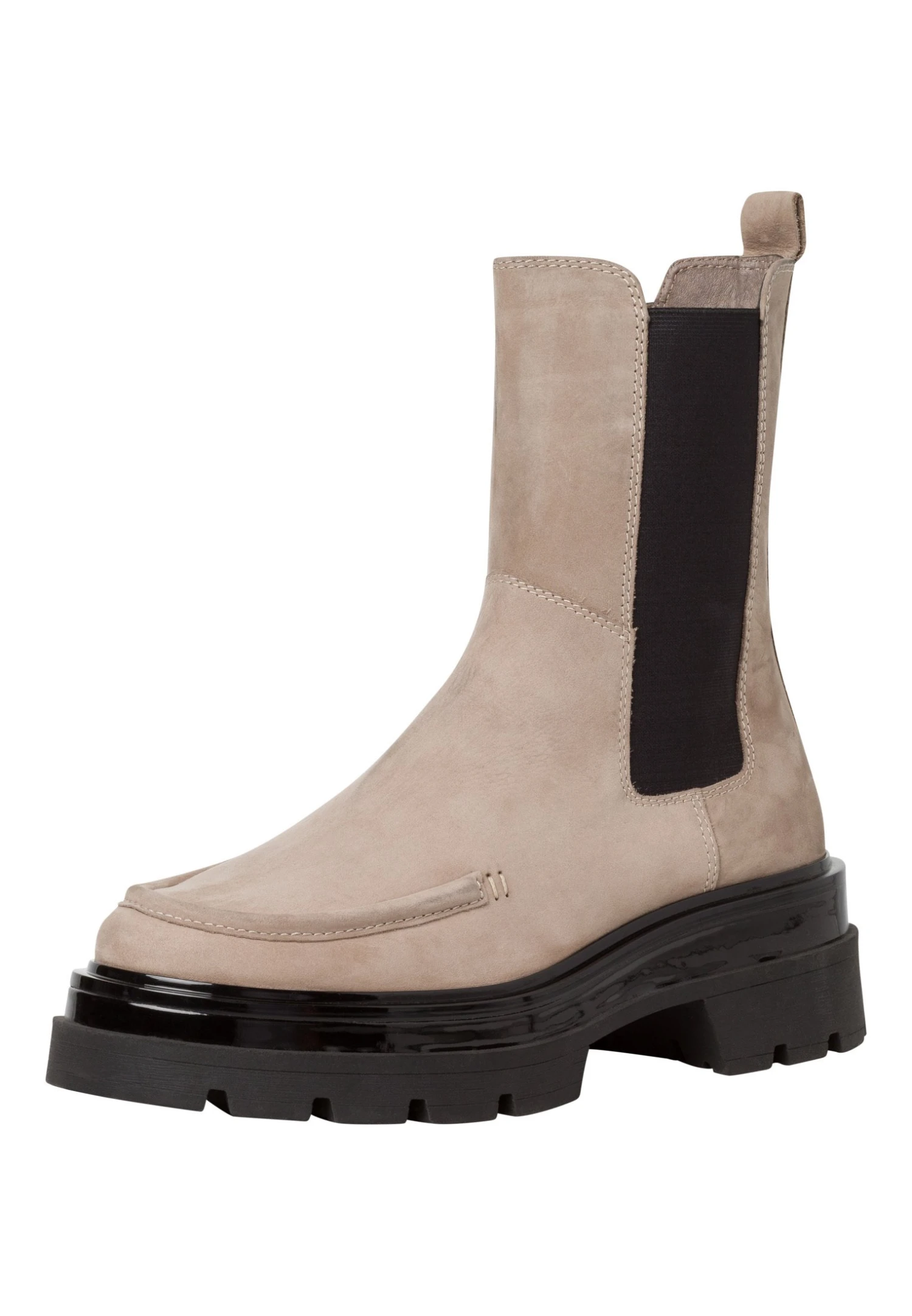 Tamaris Chelsea - Bottines À Plateau - Taupe Nubuc 5 Tamaris Chelsea - Bottines À Plateau - Taupe Nubuc – Image 3