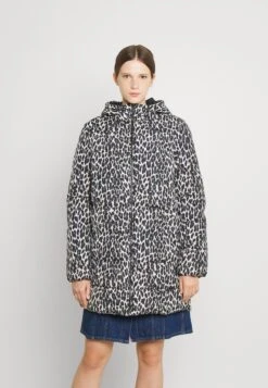 Vila Vikarla Long Puffer Jacket - Manteau Classique - Beige/Black