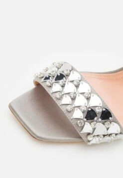 Alberta Ferretti Embroideries - Sandales À Talons Hauts - Fantasy Grey -Next Soldes cd9f066e7bf44659b74e7de7b2e6df16
