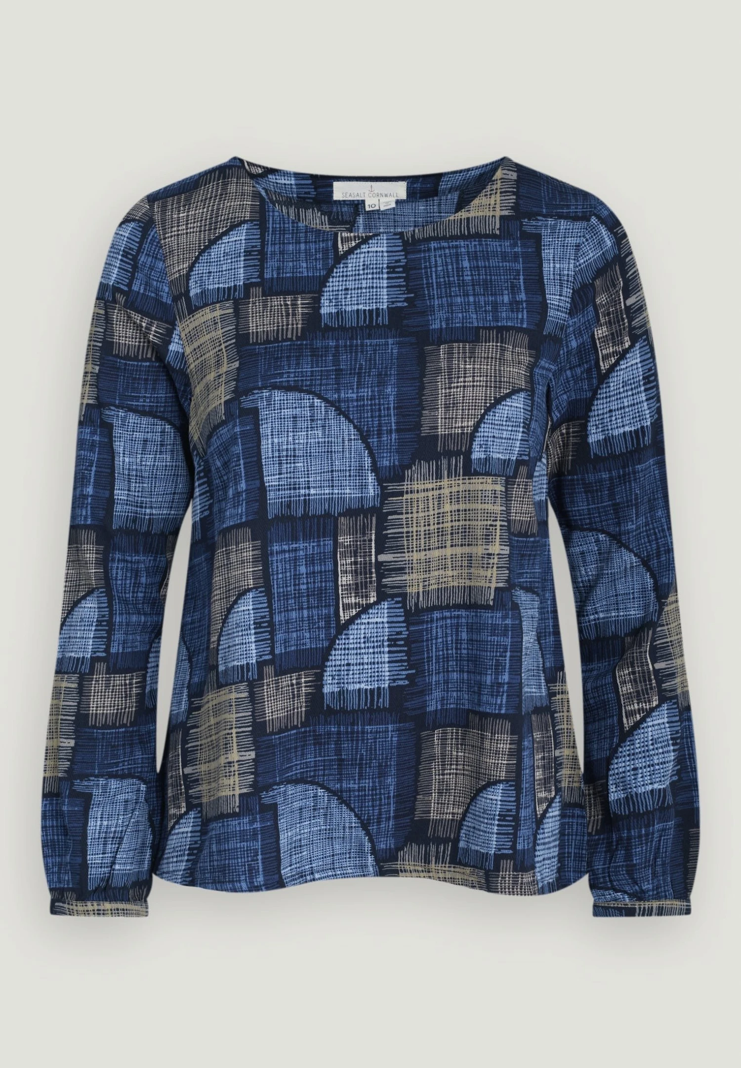 Blouse - Blue 6 Blouse - Blue – Image 4