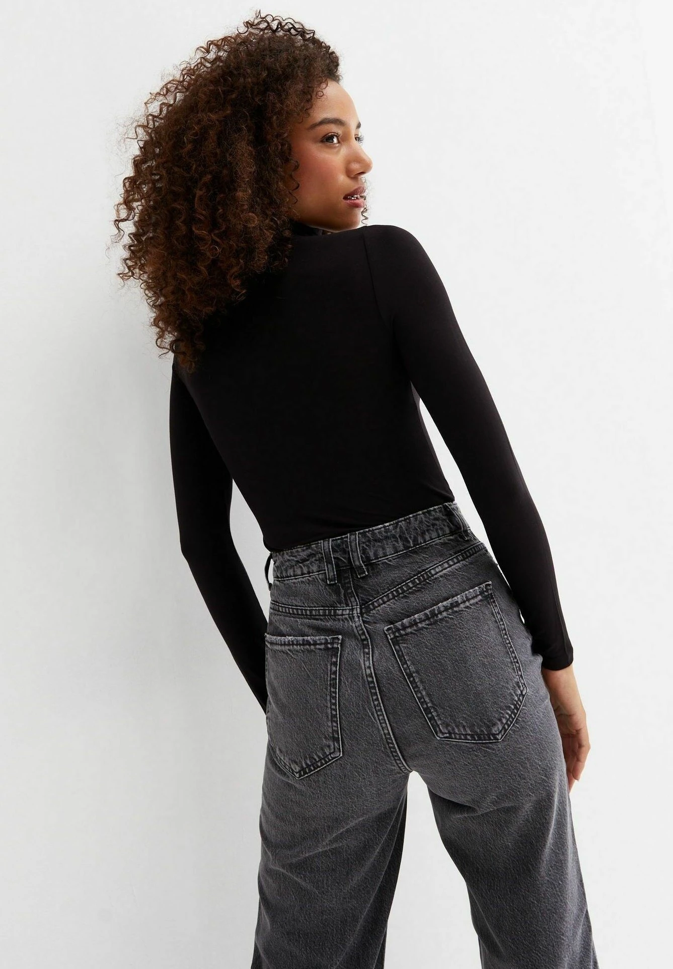 New Look Roll Neck - T-Shirt À Manches Longues - Black 5 New Look Roll Neck - T-Shirt À Manches Longues - Black – Image 3