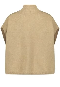 Gerry Weber Offener Mit Schalkragen Und We - Gilet - Sand Melange -Next Soldes cf7114b0c2cc4063ba7f1d6359e110cd