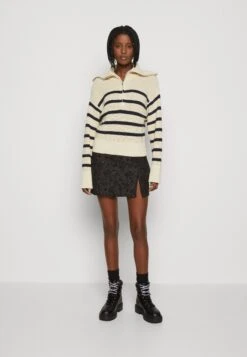 Monki Pullover - Navy/Light Beige 9 Monki Pullover - Navy/Light Beige -Next Soldes cf9cd10ad9d043d58c248a6412b137d9