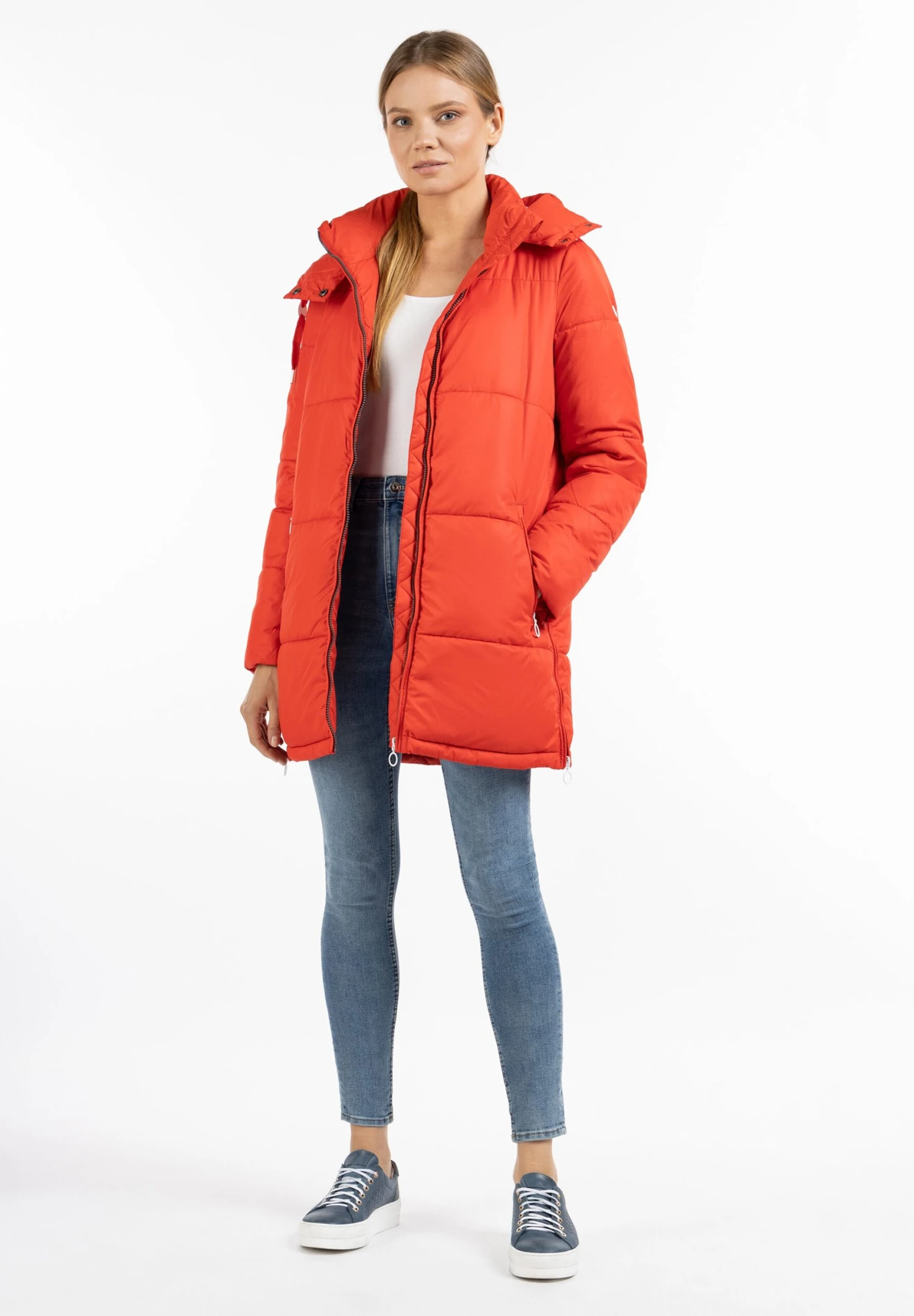 Dreimaster Manteau D'Hiver - Rot Weiss 4 Dreimaster Manteau D'Hiver - Rot Weiss – Image 2