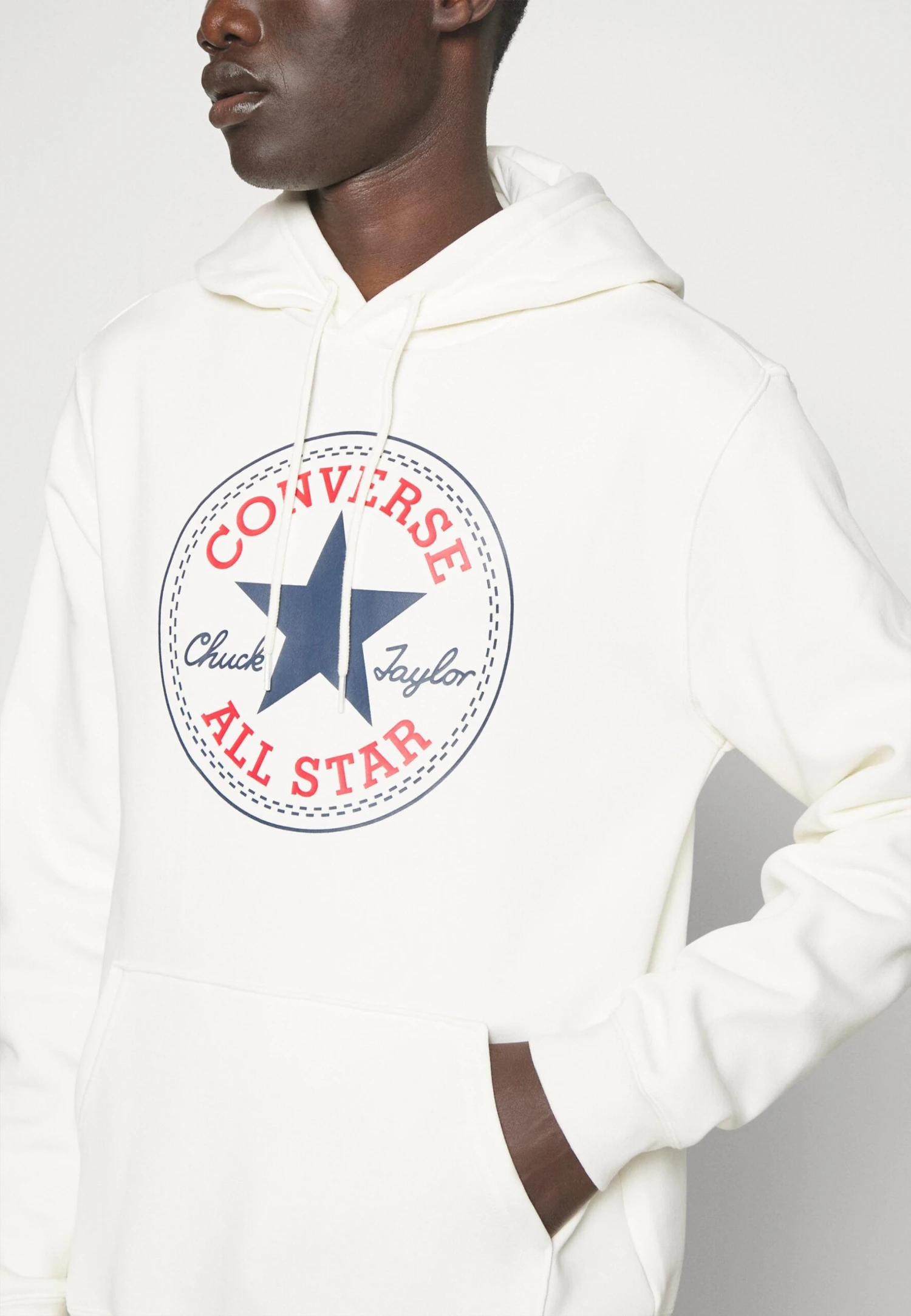 Converse All Star Unisex - Sweat À Capuche - Converse Egret 7 Converse All Star Unisex - Sweat À Capuche - Converse Egret – Image 5