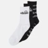Ellesse Samba Unisex 3 Pack - Chaussettes - Black/White 1 Ellesse Samba Unisex 3 Pack - Chaussettes - Black/White -Next Soldes d1711a5fda9d4a91aa68f5103f1f6d0b
