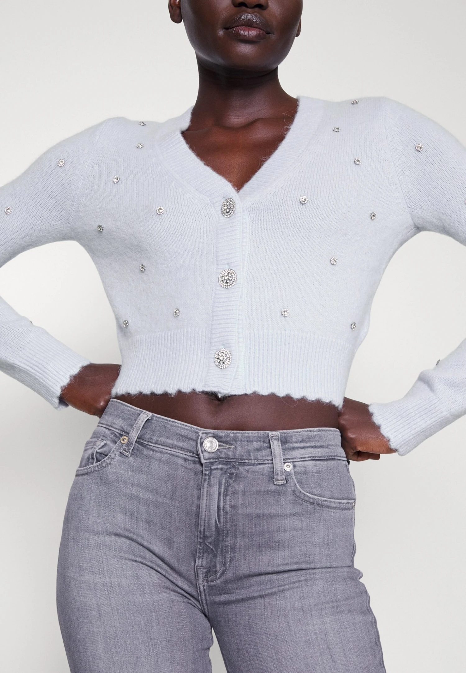 Needle & Thread Gilet - Pale Blue 8 Needle & Thread Gilet - Pale Blue – Image 6