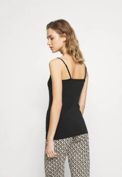 Pieces Pckate Lace Singlet - Caraco - Black -Next Soldes d20f5f6fda4742189654eaca0eddda5f