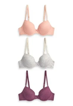 Next Carrie Light Pad Plunge 3 Pack - Soutien-Gorge À Armatures - Pink