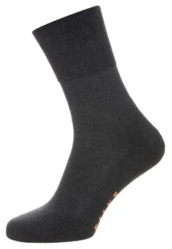 Falke Run Unisex Anatomical Plush Sole - Chaussettes De Sport - Dark Grey