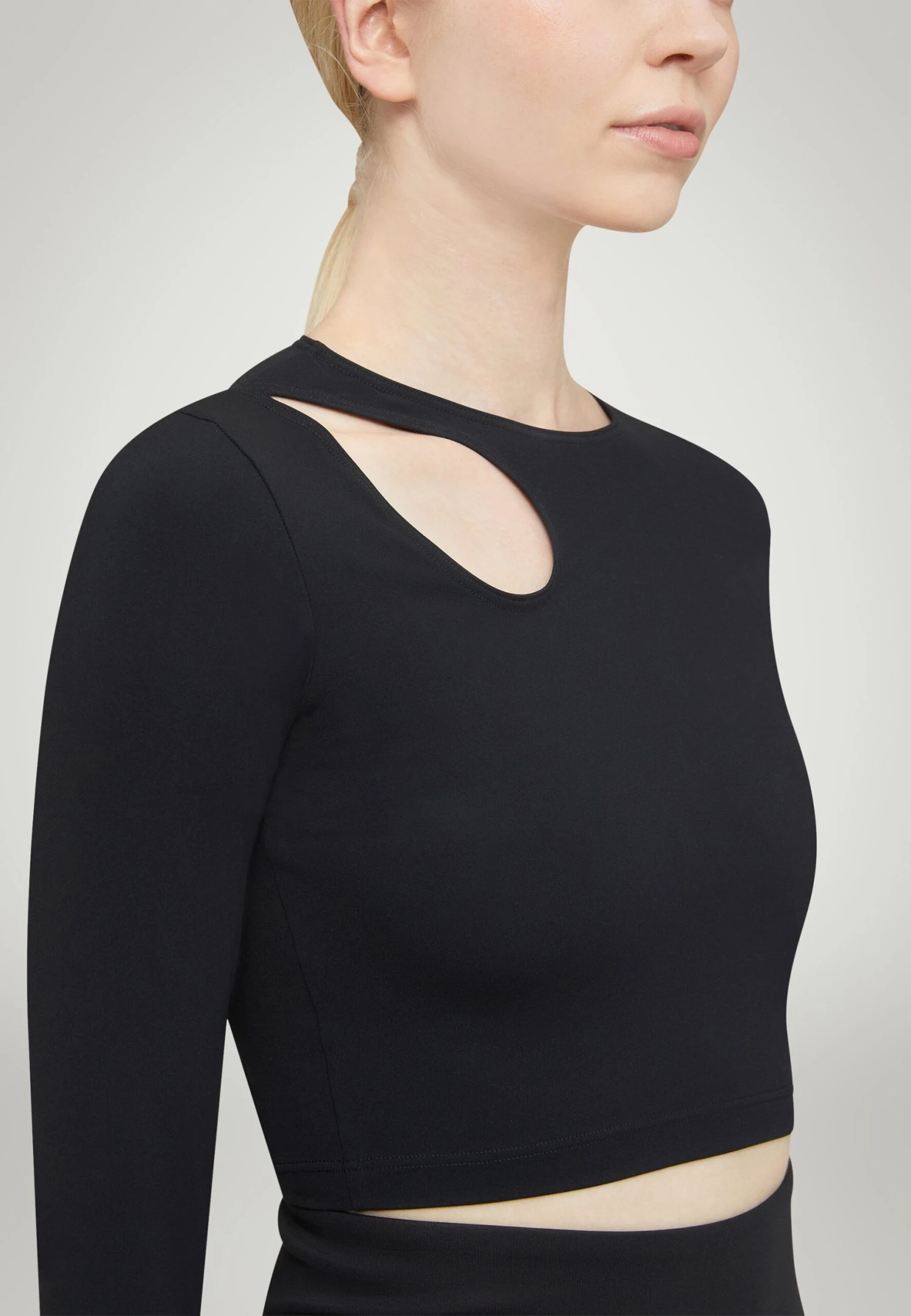Wolford Warm Up - T-Shirt À Manches Longues - Black 6 Wolford Warm Up - T-Shirt À Manches Longues - Black – Image 4