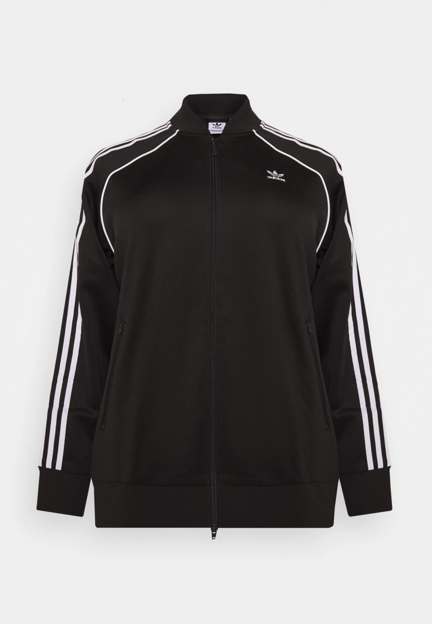 Adidas Originals Tracktop Plus Size - Veste De Survêtement - Black/White 8 Adidas Originals Tracktop Plus Size - Veste De Survêtement - Black/White – Image 6
