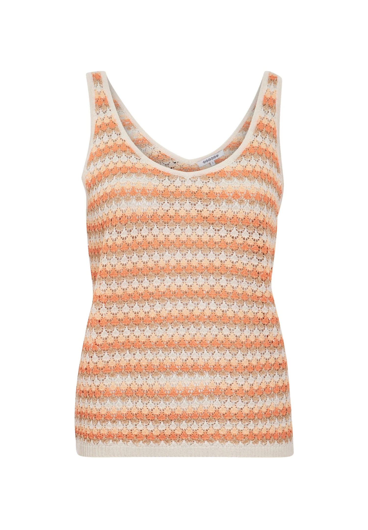 Tank Mit Trägern - Débardeur - Orange Corail 7 Tank Mit Trägern - Débardeur - Orange Corail – Image 5