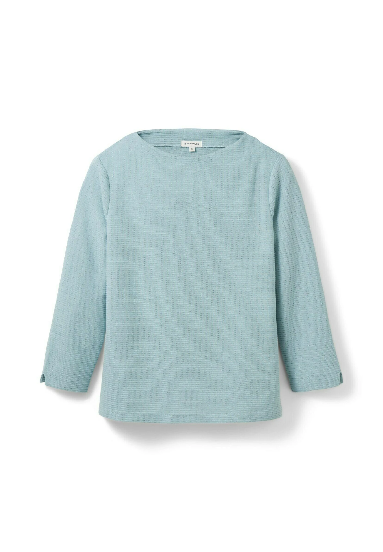 Tom Tailor Mit Ottoman Struktur - T-Shirt À Manches Longues - Tourmaline 9 Tom Tailor Mit Ottoman Struktur - T-Shirt À Manches Longues - Tourmaline – Image 7