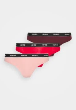 Hugo Triplet Thong 3 Pack - String - Brown/Red/Pink -Next Soldes d428ddd25e454651a162330ba05c6400