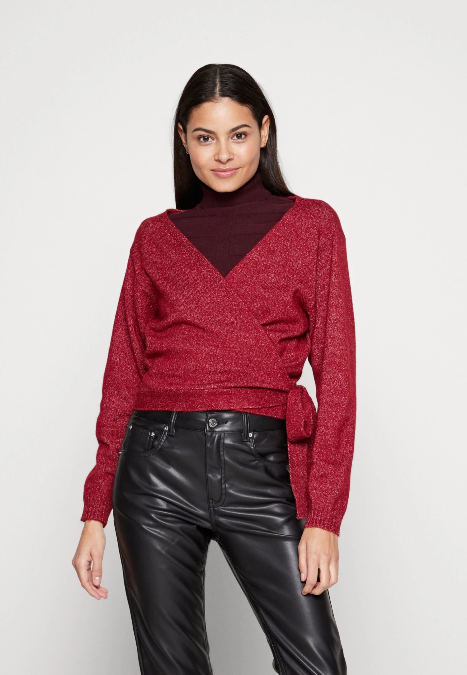 Even&Odd Gilet - Dark Red 3 Even&Odd Gilet - Dark Red