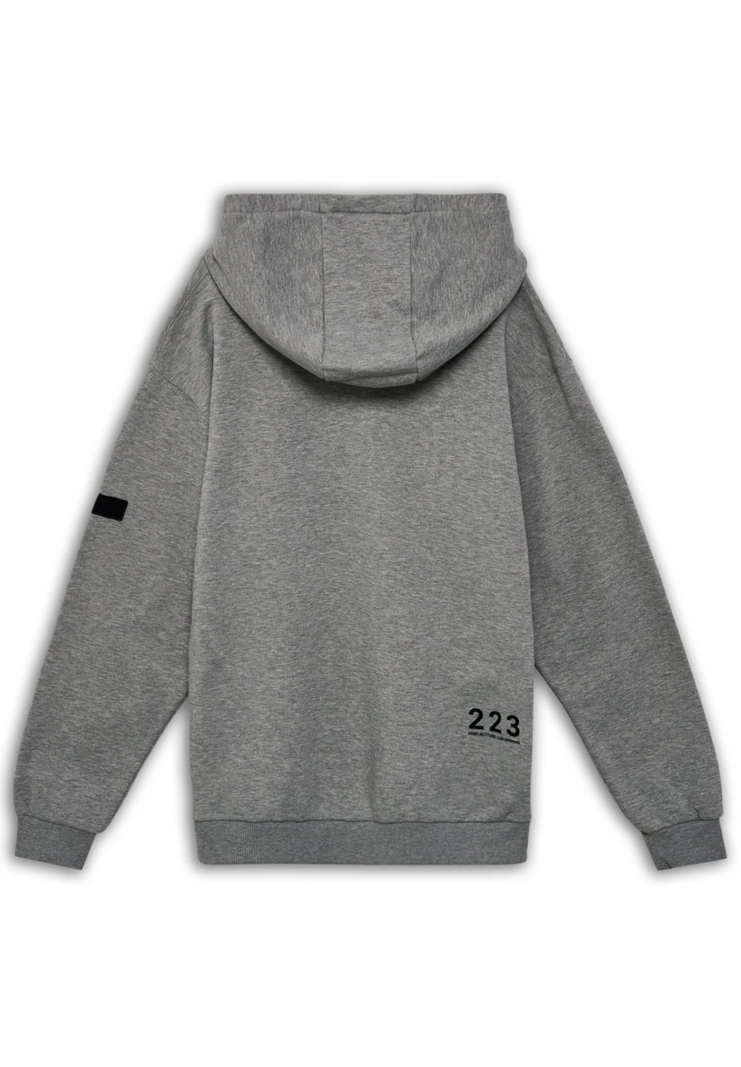 Halo Essential - Sweat À Capuche - Grey Melange 4 Halo Essential - Sweat À Capuche - Grey Melange – Image 2