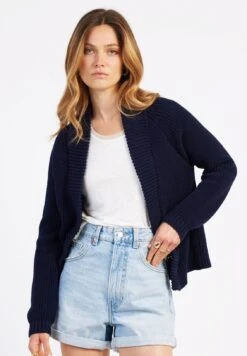 Lumi Beaded - Gilet - Marine