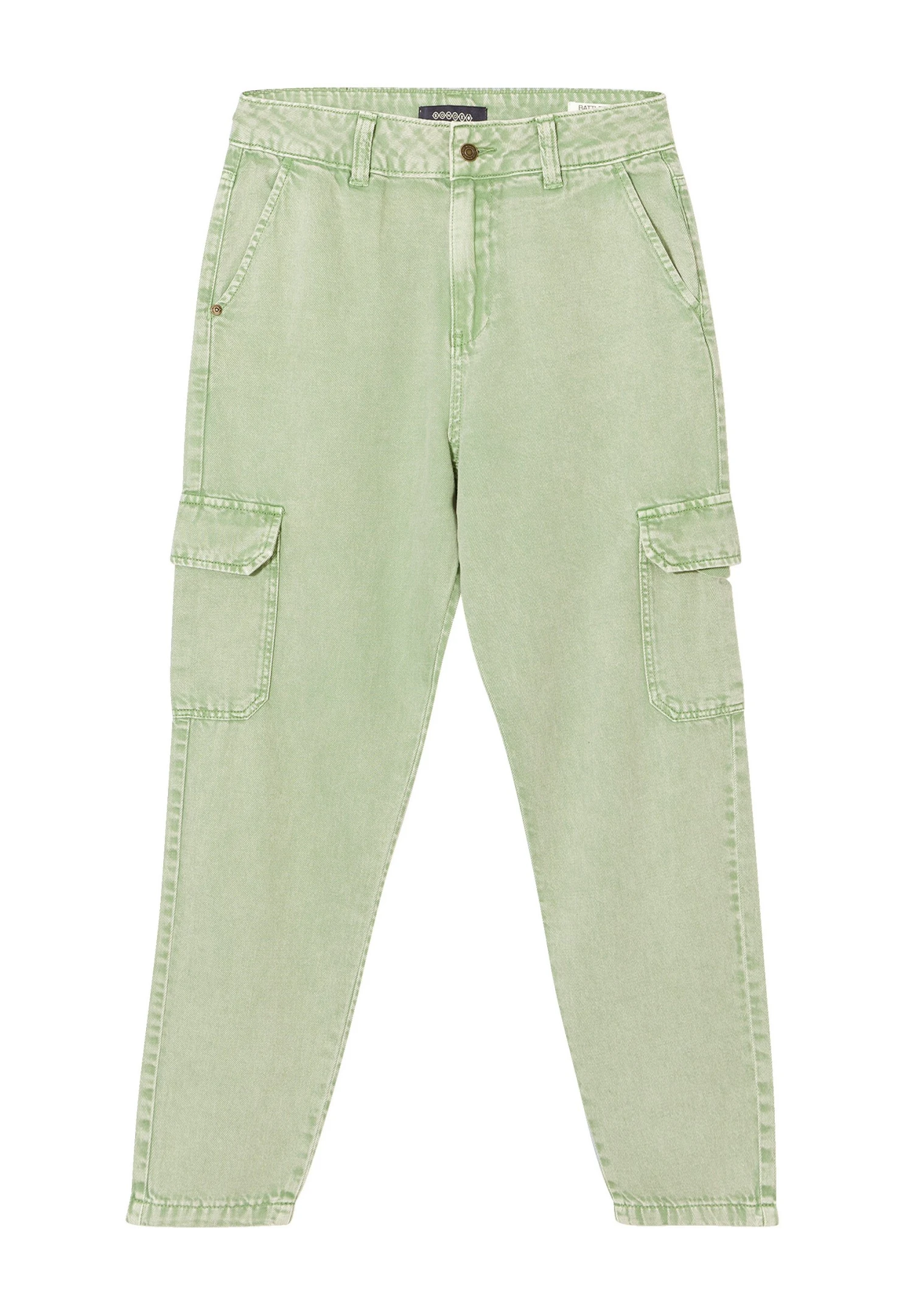 Mit Hoher Taille - Pantalon Cargo - Vert Kaki 7 Mit Hoher Taille - Pantalon Cargo - Vert Kaki – Image 5