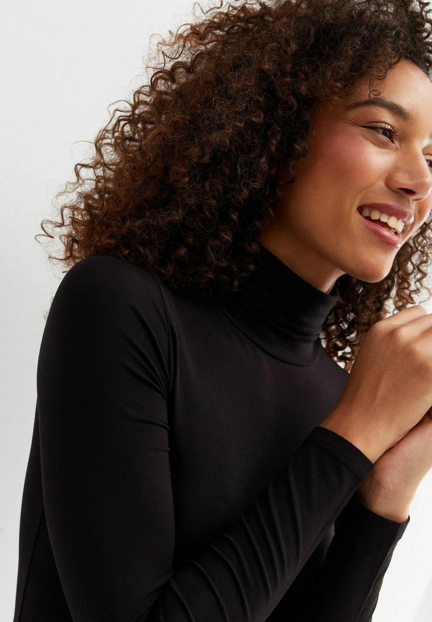 New Look Roll Neck - T-Shirt À Manches Longues - Black 6 New Look Roll Neck - T-Shirt À Manches Longues - Black – Image 4