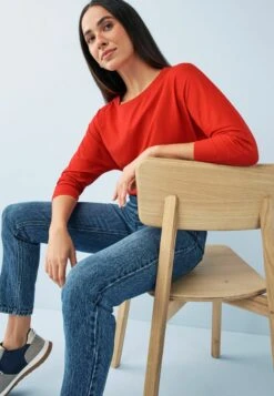 Next 3/4 Length Sleeves Standard - T-Shirt À Manches Longues - Red 10 Next 3/4 Length Sleeves Standard - T-Shirt À Manches Longues - Red -Next Soldes d64574eee494442b931ba839bd432896