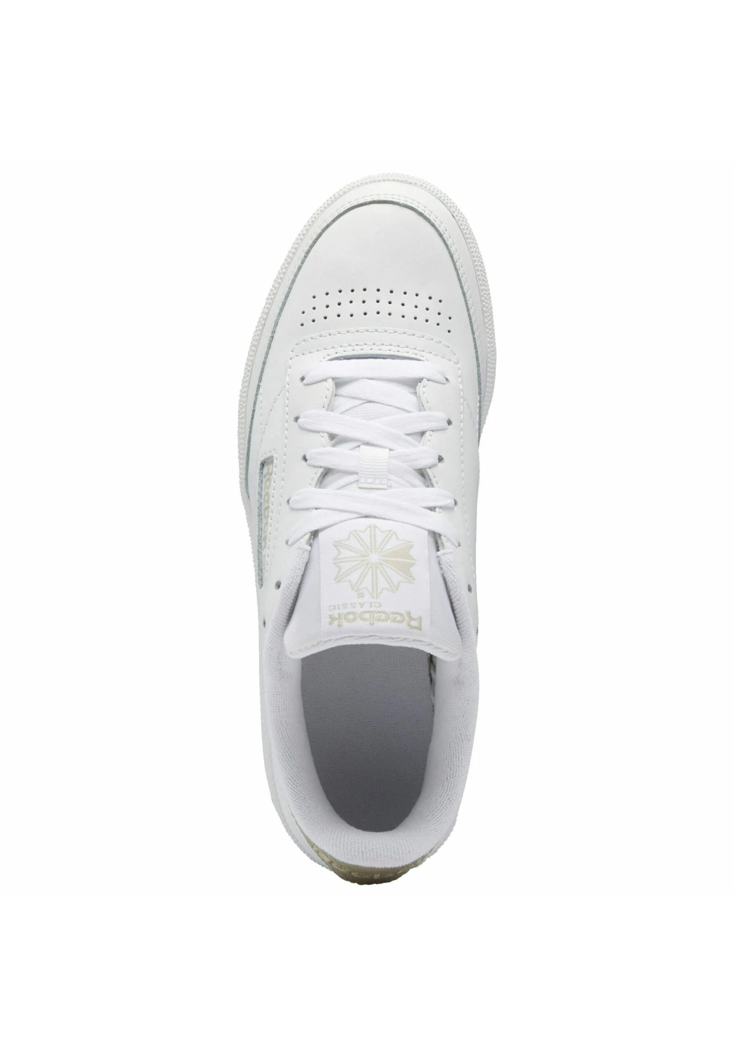 Reebok Classic Club C 85 - Baskets Basses - Cloud White Cloud White Modern Beige 5 Reebok Classic Club C 85 - Baskets Basses - Cloud White Cloud White Modern Beige – Image 3
