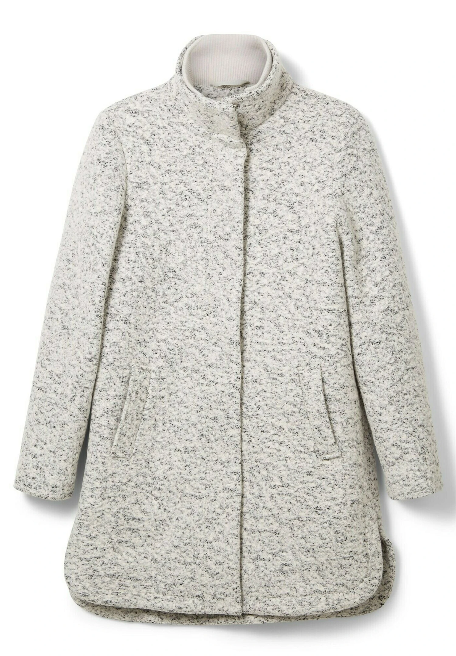 TOM TAILOR Denim Bouclé - Manteau Classique - Grey Black Boucle 11 TOM TAILOR Denim Bouclé - Manteau Classique - Grey Black Boucle – Image 9