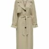 ONLY Onlchloe Single - Trench - Humus -Next Soldes d90db5ac3a954a5ebf0f7c8345ff742f