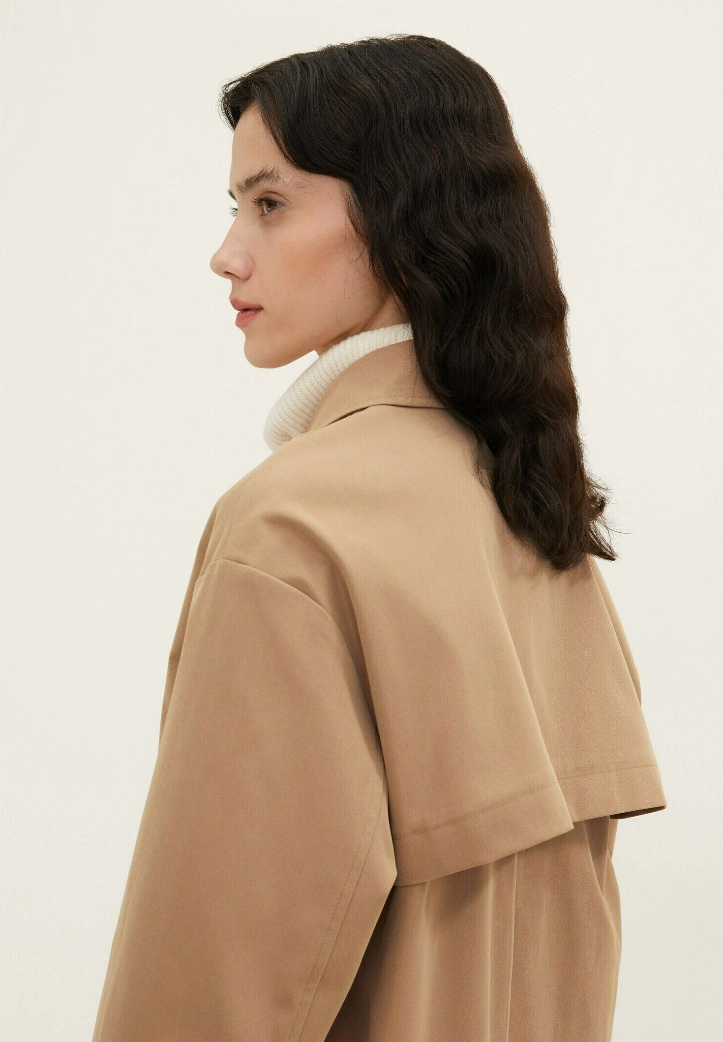 Tom Tailor Moderner - Trench - Splashed Clay Beige 6 Tom Tailor Moderner - Trench - Splashed Clay Beige – Image 4