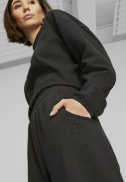 Puma Infuse Wide-Leg - Pantalon Classique - Black 11 Puma Infuse Wide-Leg - Pantalon Classique - Black -Next Soldes d99b623aad094664bfeab97e25081ae7