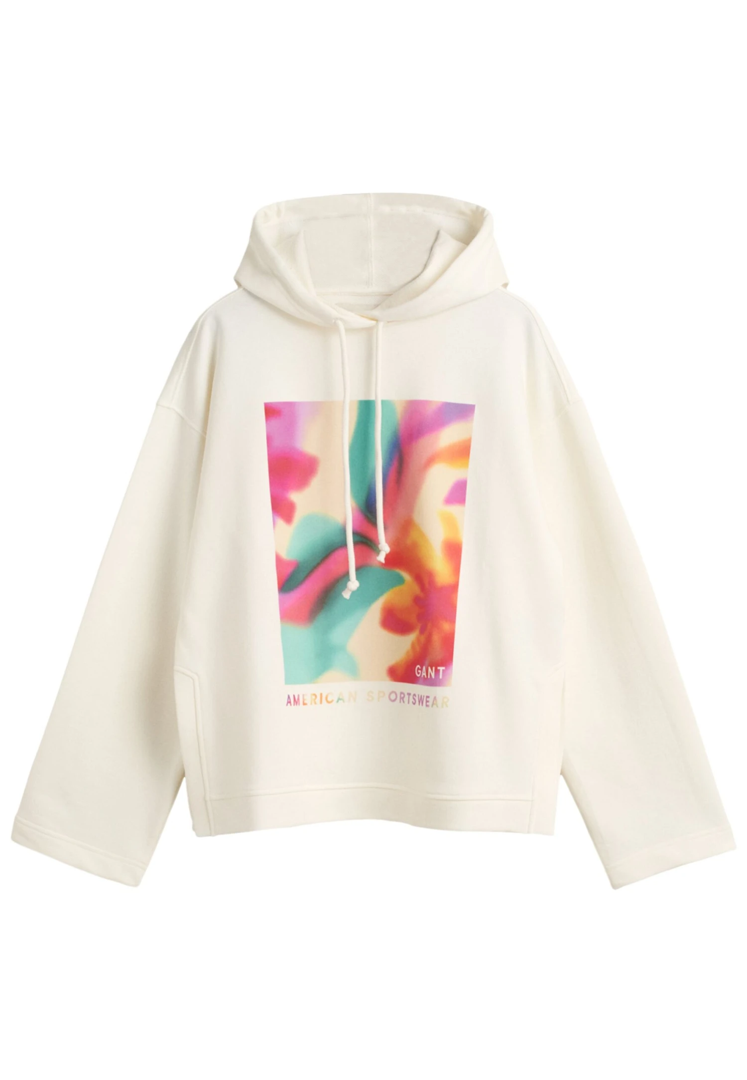 Gant Floral Graphic - Sweat À Capuche - Eggshell 3 Gant Floral Graphic - Sweat À Capuche - Eggshell