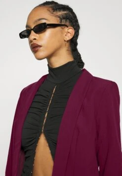 Pieces Pcbosella 3/4 - Blazer - Grape Wine -Next Soldes da258dc88a2546c5aa6d4b3dc2bd6e58