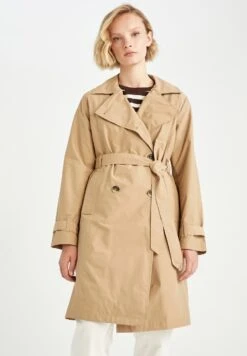 DeFacto Regular Fit - Trench - Beige