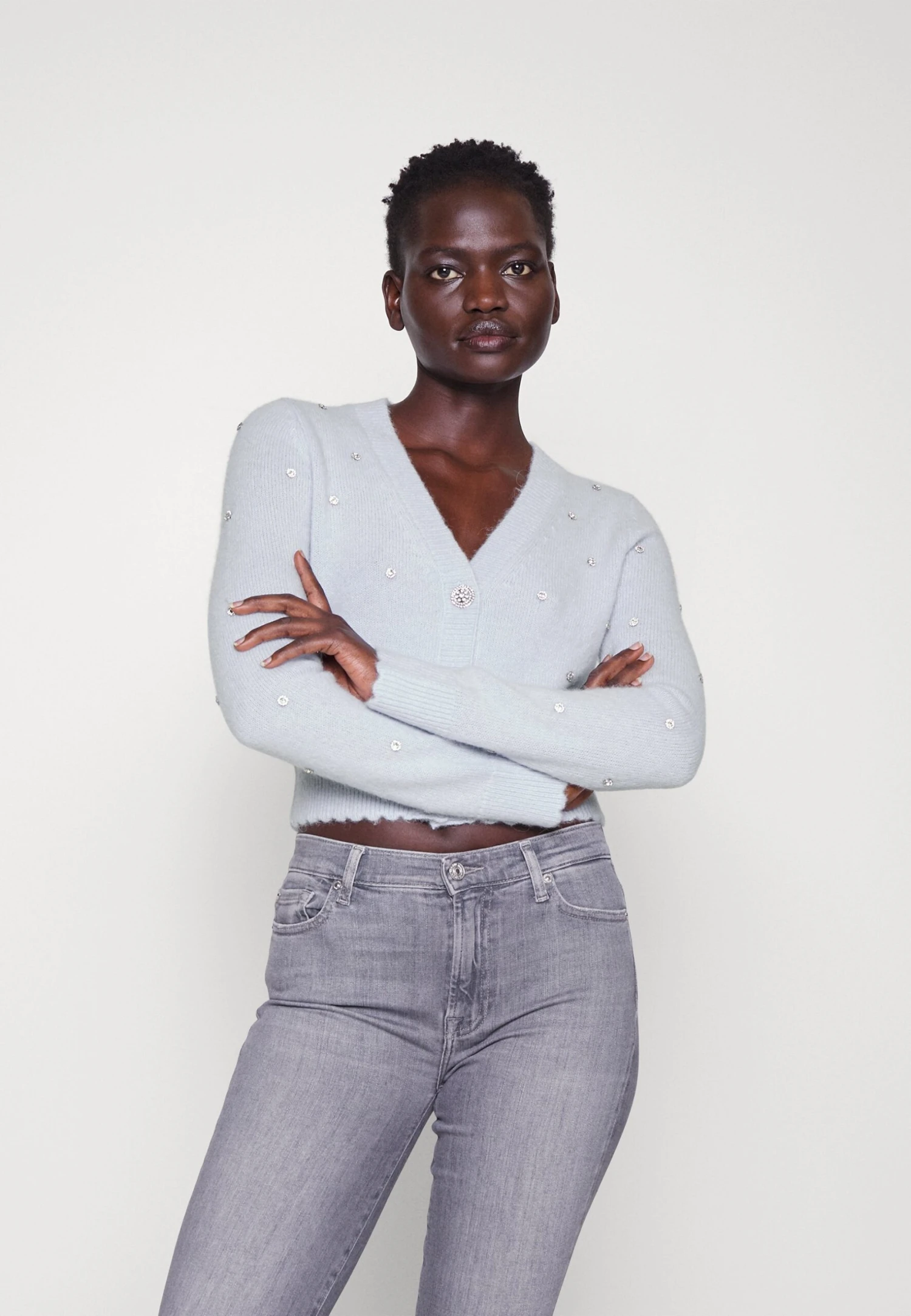 Needle & Thread Gilet - Pale Blue 3 Needle & Thread Gilet - Pale Blue