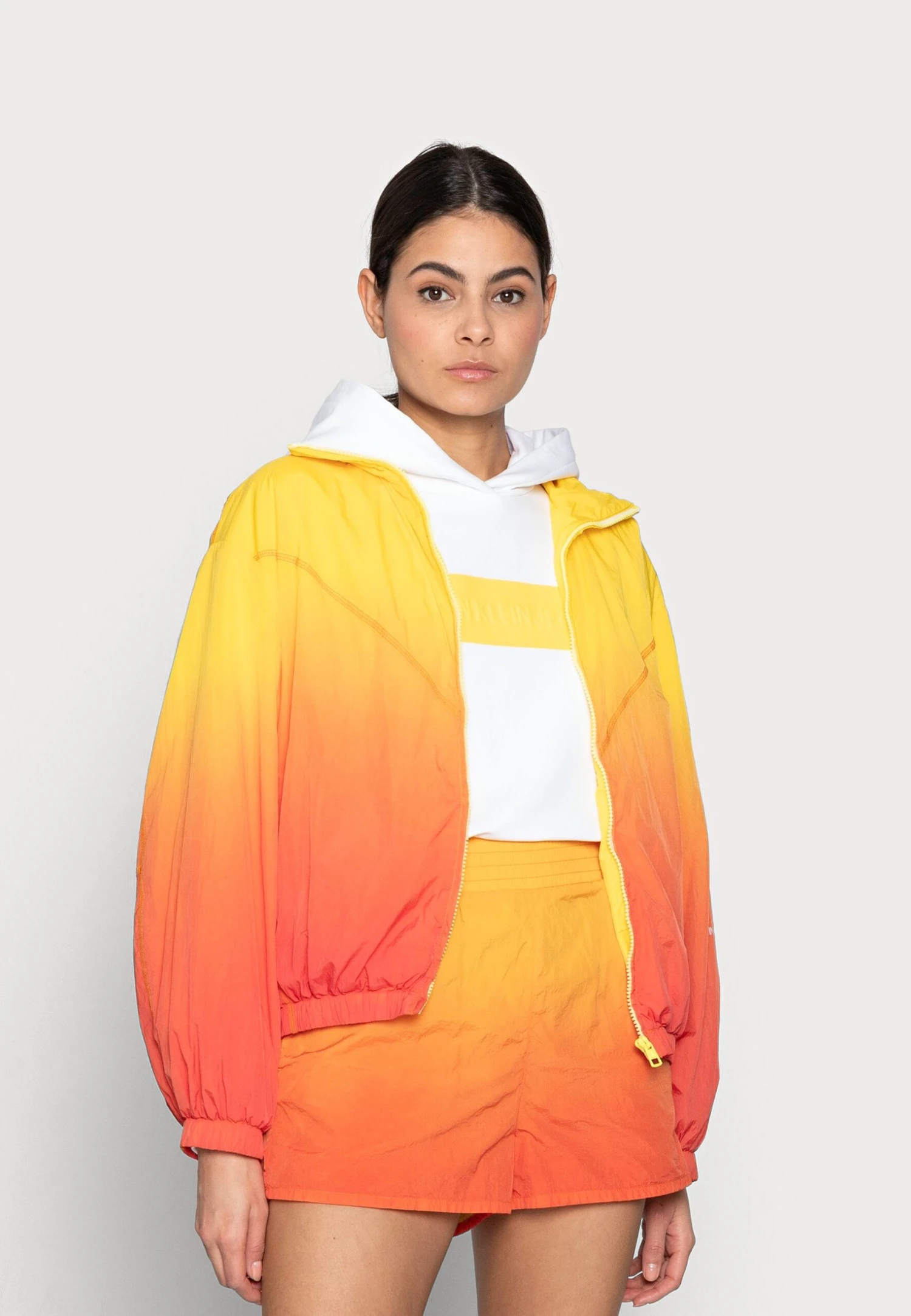 Calvin Klein Jeans Windbreaker - Blouson Bomber - Yellow 3 Calvin Klein Jeans Windbreaker - Blouson Bomber - Yellow