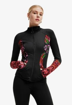 Desigual Sporty - Veste De Survêtement - Black