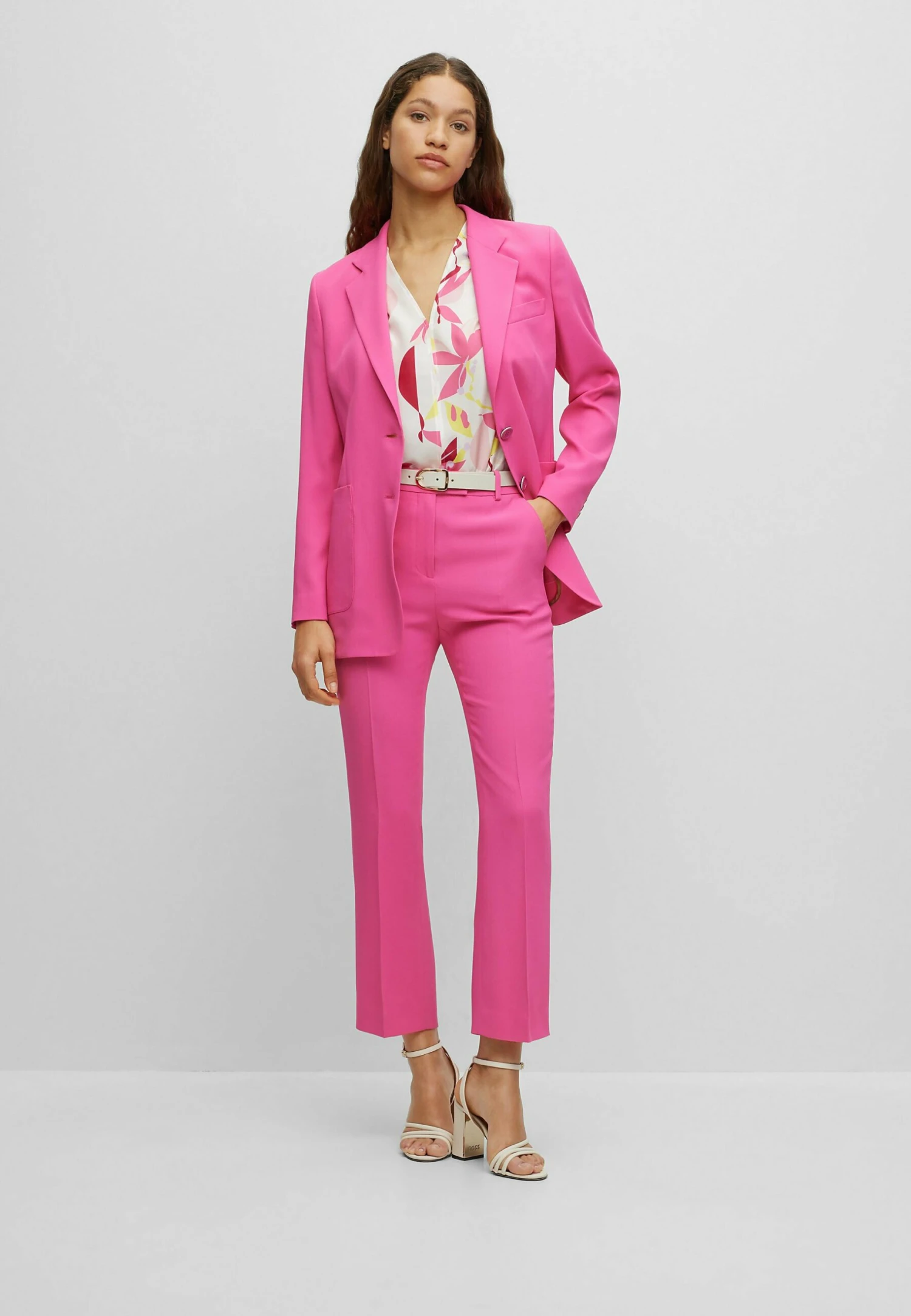 Boss Japito - Manteau Court - Pink One 4 Boss Japito - Manteau Court - Pink One – Image 2